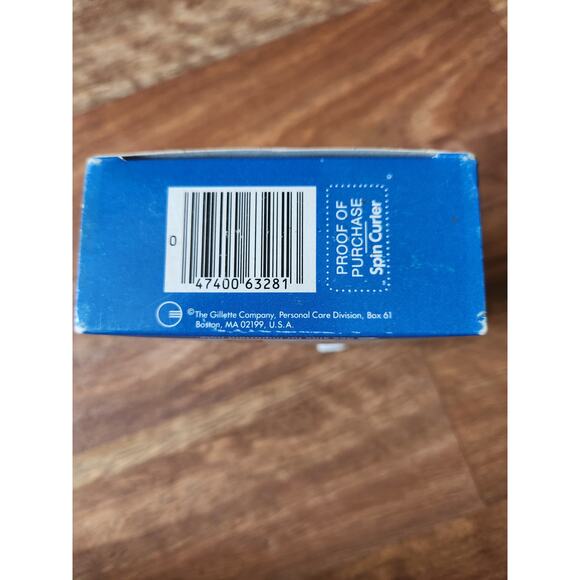 Vintage Toni Spin Curler Assortment 41 rods pink white blue with box and papers - Picture 6 of 7